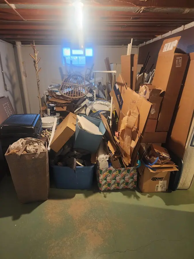 Roll-off dumpster container at job site for Construction Dumpster Rental in Miami Gardens